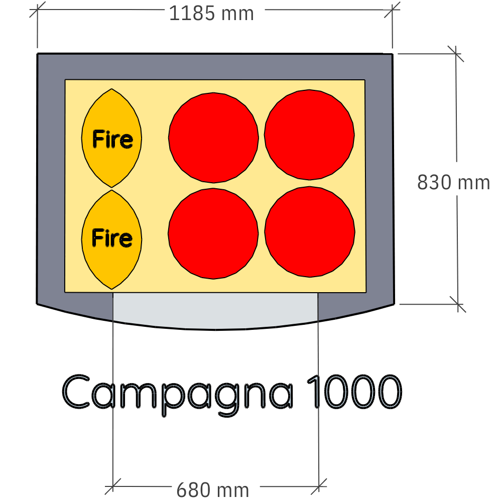 Campagna 1000 Wood Oven