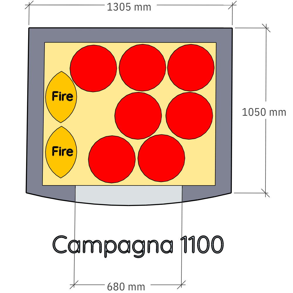 Campagna 1100 Wood Oven