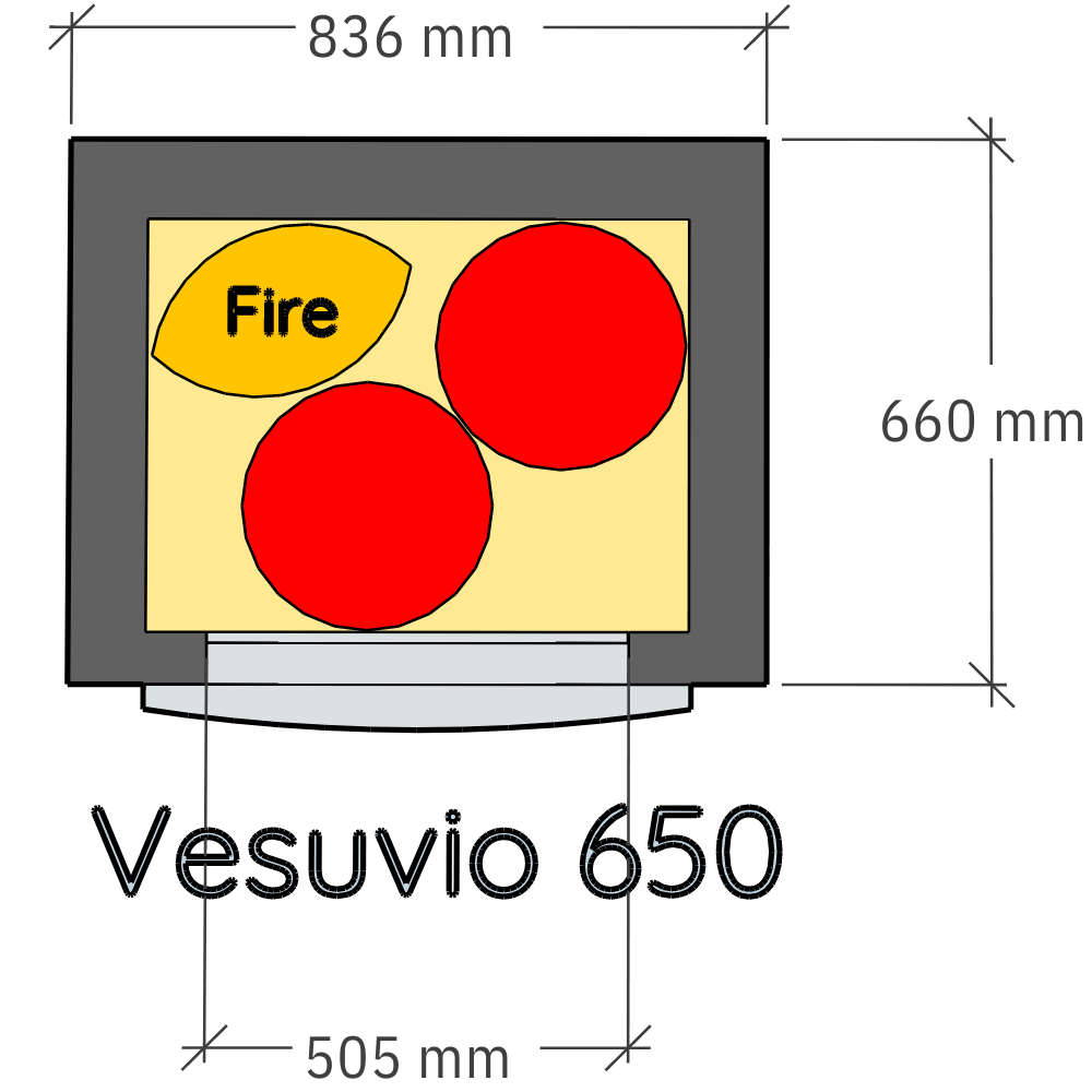 Vesuvio 650 Wood Oven